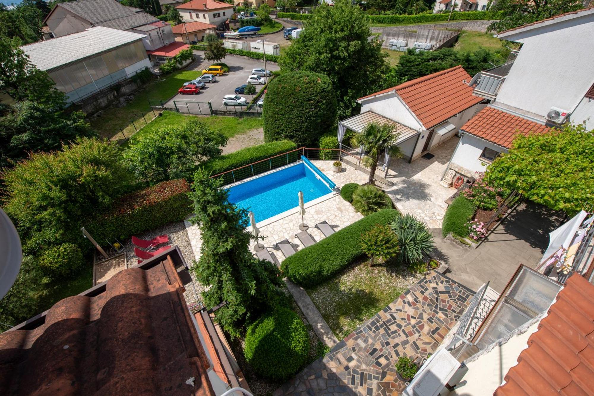 Apartments Dorijan With Pool Matulji Exterior foto