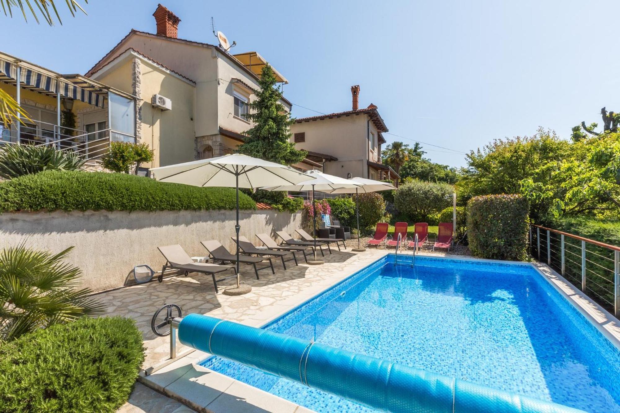 Apartments Dorijan With Pool Matulji Exterior foto